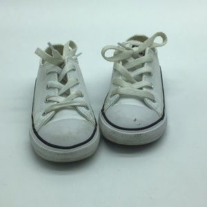 Converse White Leather Sneakers Sz 8